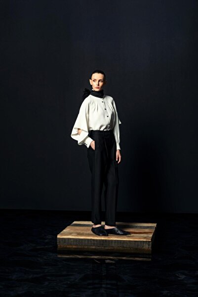 KAMEYA BOYUN BAĞLAMALI BLUZ 26W10847