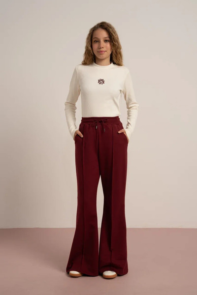 LOCO LOCO Girl's 7832 Flared Trousers