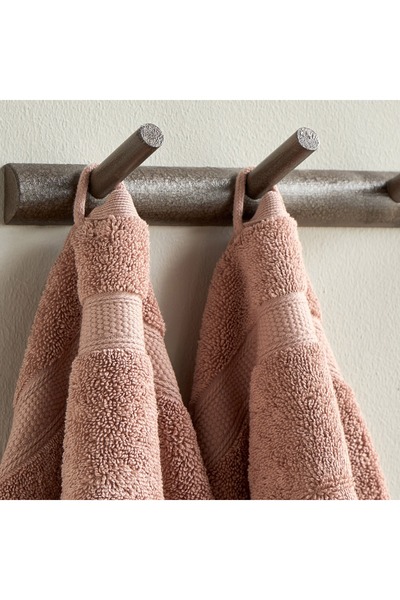 Generic Serene 4-Piece 650 GSM Microcotton Fingertip Towel Set - 33x33 cm