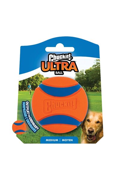 Chuckit ! Ultra Ball Dog Play Ball (Medium Size)