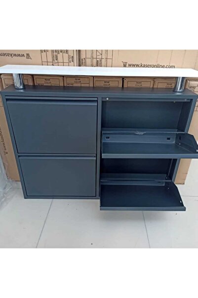 MY SUPPORT Kaser 2+2 Yatay kilitli metal ayakkabılık