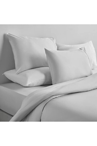 Generic Eternity Cotton Percale 325 Thread Count 3-Piece Queen Duvet Cover Set - 200x200 cm