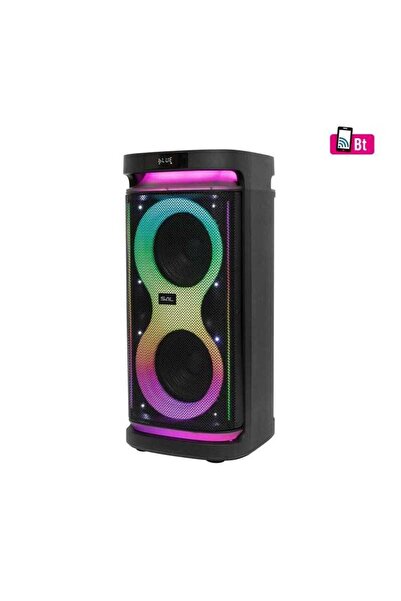 OEM Portable speaker, 160W, Wireless, LED, MP3, USB, microSD, double subwoofer, remote control