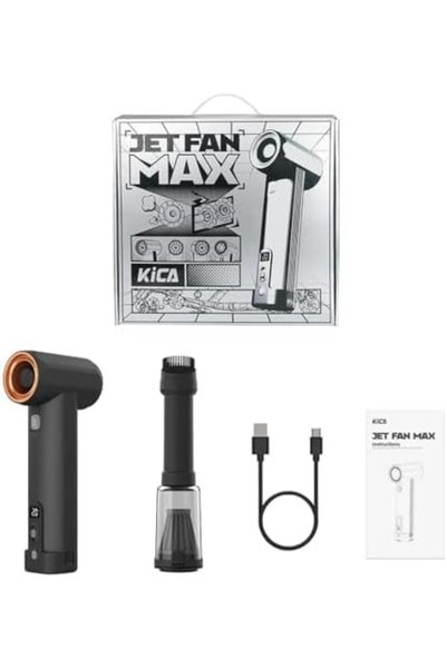 KiCa KC42014 Jet Fan MAX Electric Air Duster, Super Powerful Air Blower, Maxi...