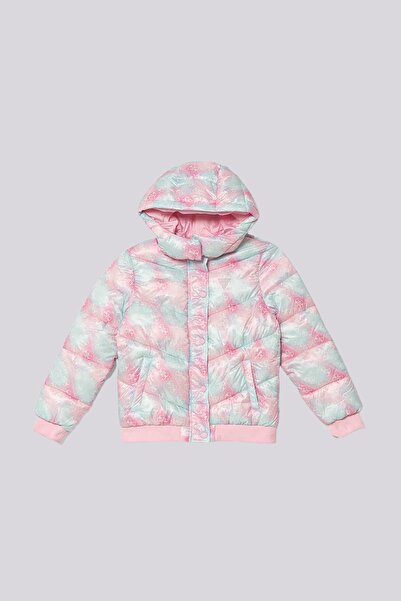 Guess BG Store Kız Çocuk Desenli Mont