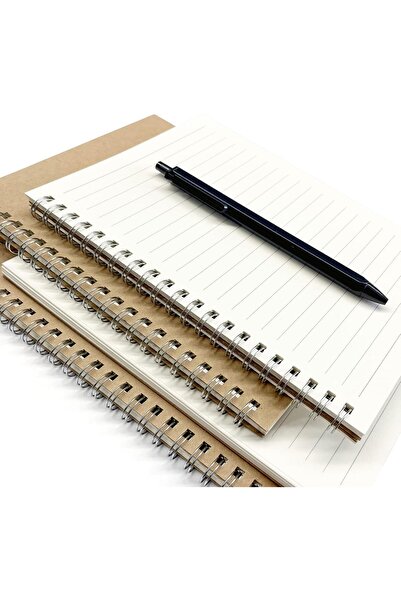 COOYA 2 Pack Spiral Notebook,Easy To Carry,Twin-Wire Spiral Design,360°Free Fold,lightweight