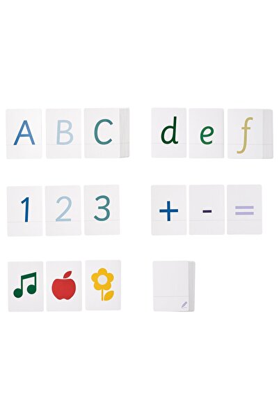 rotop Cards with letters, numbers, symbols