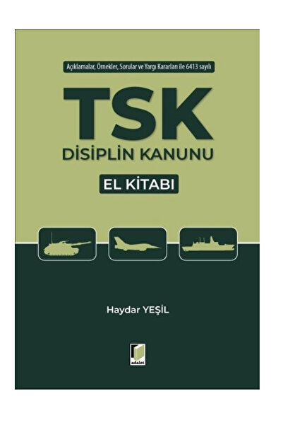Adalet Yayınevi TSK Disiplin Kanunu El Kitabı/ÖZEL BASKILI KRAFT DEFTER HEDİYE