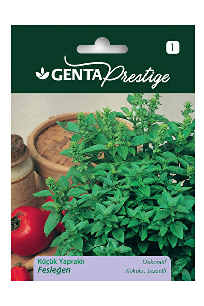 Genta Kokulu ve Lezzetli Küçük Yapraklı Fesleğen Tohumu