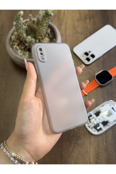MTL iPhone X Compatible Super Slim Matte Ultra Thin Silicone Case