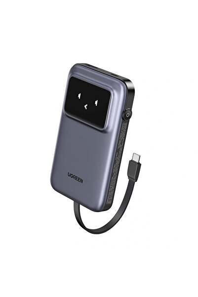 Ugreen Baterie externă USB, cablu Type-C, 10.000 mAh, 30 W, baterie externă P...