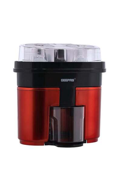 Geepas Double Squeezer Citrus Juicer | Electric Lemon Orange Fresh Juicers, With Anti-Drip Valve Cit