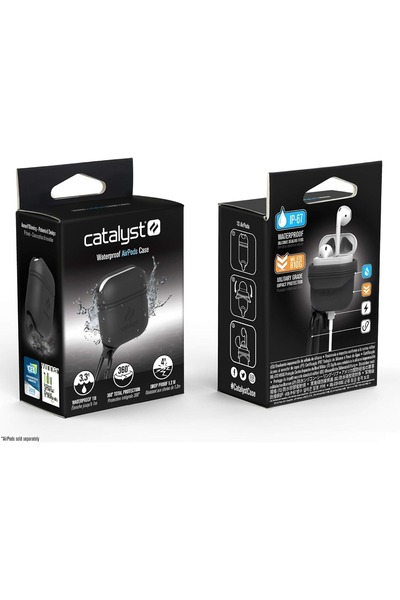 Catalyst Waterproof and Shockproof Case for AirPods - Dark Grey