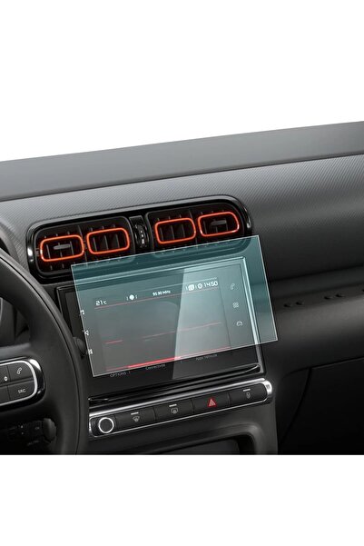 9h nano Citroen C3 Aircross Shine Uyumlu 9 İnç Navigasyon 9H Nano Ekran Koruyucu