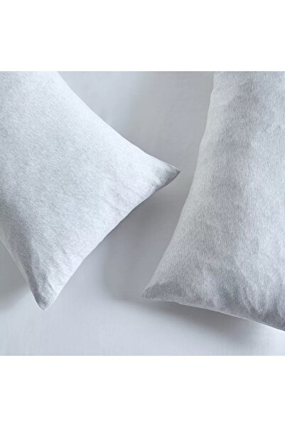 Generic Cloud Jersey Melange 2-Piece Pillowcase Set - 50x75 cm