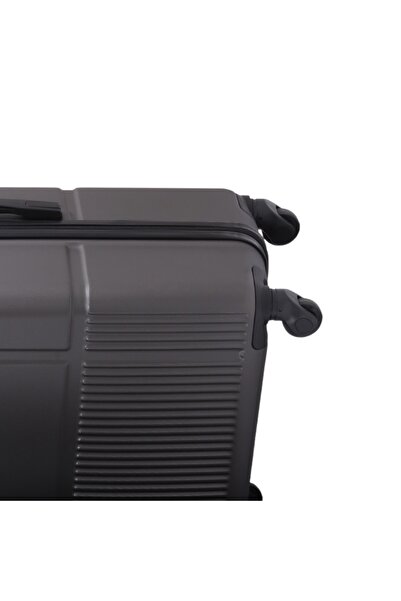 Prince Travelling Prince Hard Luggage (4 Wheels) Axion 3 Pcs Set - 20 Inch X 24 Inch X 28 Inch - Dark Grey