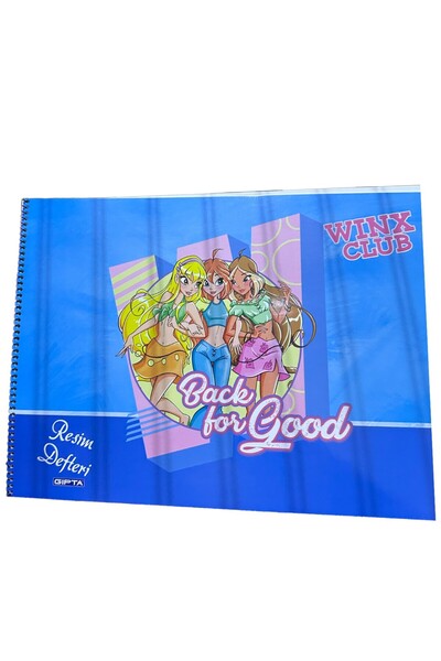 Miniso Gıpta Winx Resim Defteri 15 Yp.