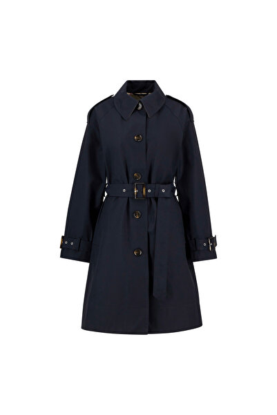 Barbour Maia Showerproof Ceket NY75 Dark Navy/Hessian Tartan