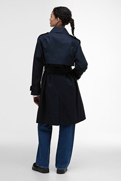 Barbour Maia Showerproof Ceket NY75 Dark Navy/Hessian Tartan