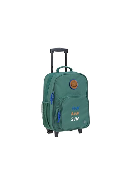 Lassig Little Gang Çekçekli Çanta Dark Green