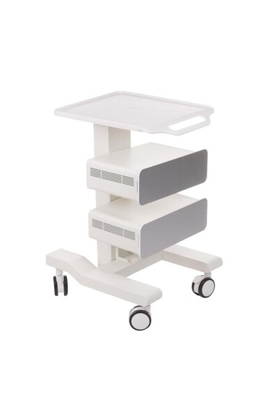 OEM Mobile cosmetic cabinet, 2 storage compartments, magnetic doors, 70x36.5x48 cm, metal/plastic