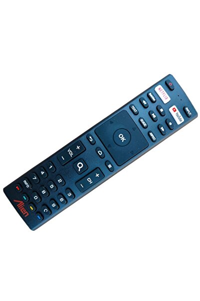 Allview Telecomandă pentru LCD LED, Allview, 40ePLAY 6000-F/1, neagră cu Netflix și YouTube