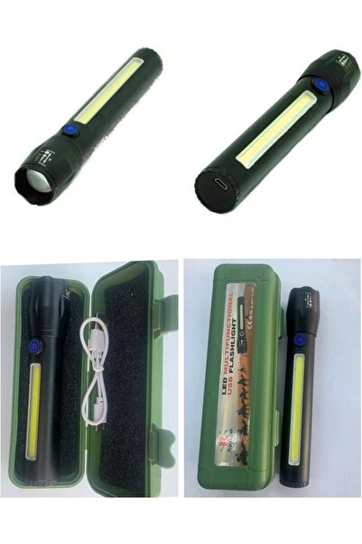 Generic LED Charging USB Metal Light Powerful Light