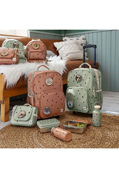 Lassig Happy Prints Steel Flask Caramel 500ml