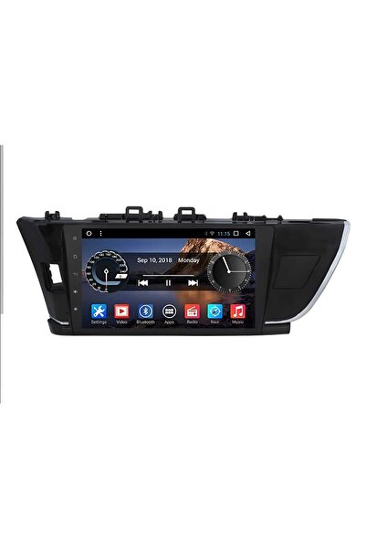 Toyota Android screen for Corolla 2014 & 2016 models (RAM 2 & Memory 32) supports CarPlay and Android Auto