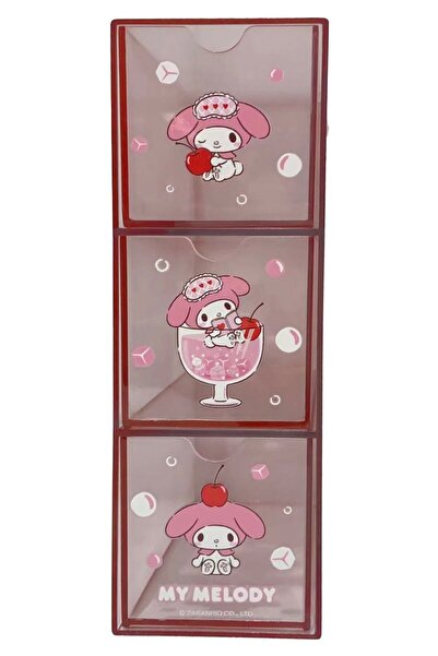Miniso Sanrio Lisanslı 3 Katlı Çekmece Düzenleyici - My Melody