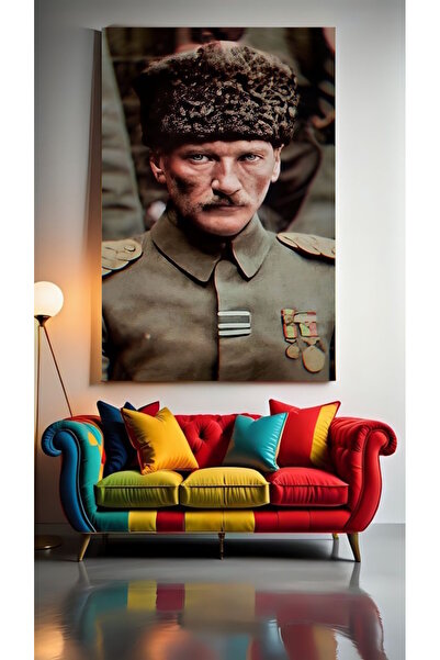 özkacar ATATÜRK PORTRE Ev Duvar Salon Güzellik Salonu Ofis Dükkan Dekarasyon ...