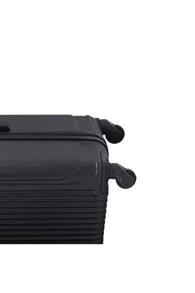 Prince Travelling Prince Hard Luggage (4 Wheels) Mileva 3 Pcs Set - 20 Inch X 24 Inch X 28 Inch - Black