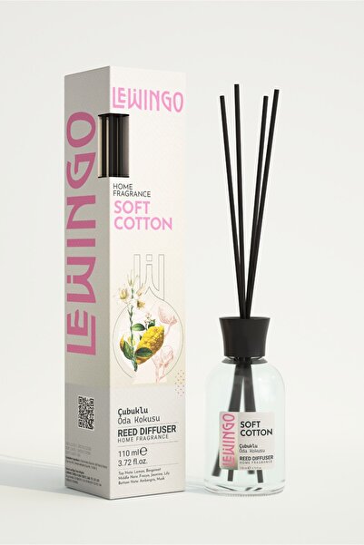 LEWİNGO SOFT COTTON ÇUBUKLU ODA KOKUSU 110 ML
