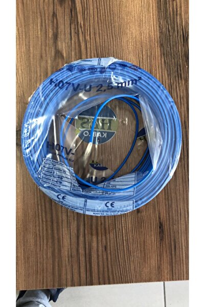 Hes 2,5mm2 NYA Kablo Mavi ( 10 Metre )