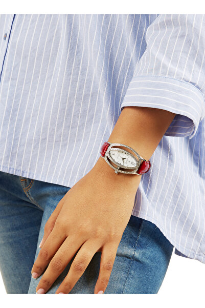 GENEVAL Women's Leather Analog Watch GLS146WWR