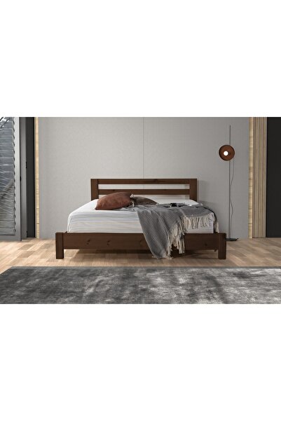 zerkaconcept Palma İthal Çam Masif Ahşap Karyola 160 x 200 Cm