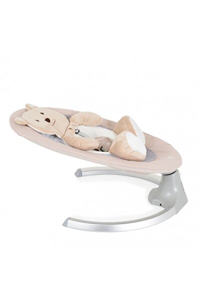 Moni Electric swing with remote control and plug connection Ari bear Beige