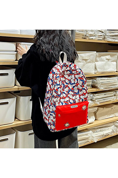 OEM Hello Kitty schoolbag/backpack for school or travel, 45 x 30 x 13 cm, ZY-8618