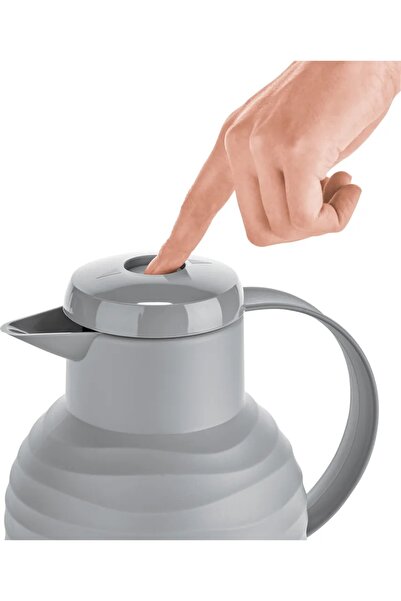 emsa Thermos from the German company Emsa, made of high-quality plastic and high-quality heat-preserving glass inside.