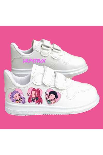 LİASSHOES K-Pop Demon Hunters Demon Hunters Girls Printed Sneakers for Girls