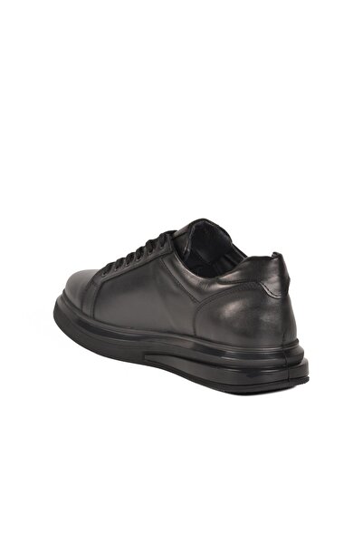 WALKWAY 2577 m Black Genuine Leather Men's Casual Shoes