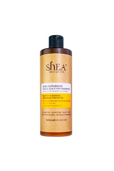 Shea Miracles شامبو شيا لتقشير الشعر وفروة الرأس قبل الاستخدام | 300 مل