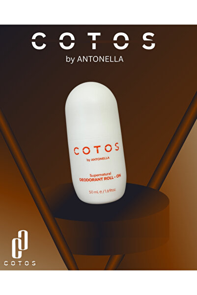 COTOS Prebiyotik Destekli Doğal Roll-On Deodorant – Alüminyum ve Paraben İçermez