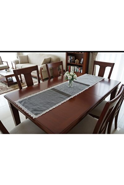 Zarif Masa Runner 50x150 Masa Örtüsü / Şalı