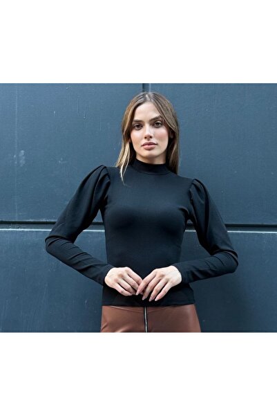 Next Women's Balloon Sleeve, Crepe Fabric Blouse.