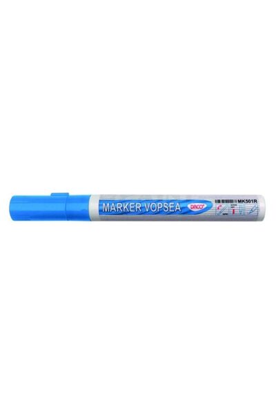 daço Paint Marker, Color Blue, Material Plastic, Tip 1–2 mm, Alcohol-Based
