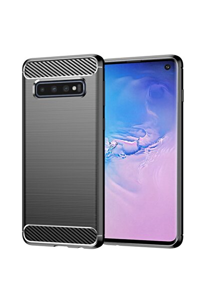 SKYDDAR INNOVATION Carcasă pentru Samsung Galaxy S10, silicon carbon, subțire...