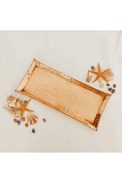 Dülger AVM Bakır Tepsi, El Yapımı Bakır Tepsi, Dikdörtgen Tepsi, Sunum Tepsis...