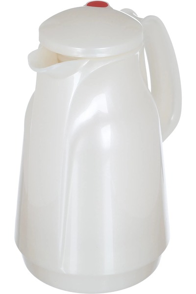 Rotpont thermos, 1 liter, glass inner container, plastic outer shell - pearl