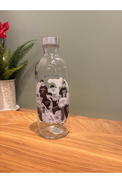 page journals Stray Kids grubu cam su şişesi